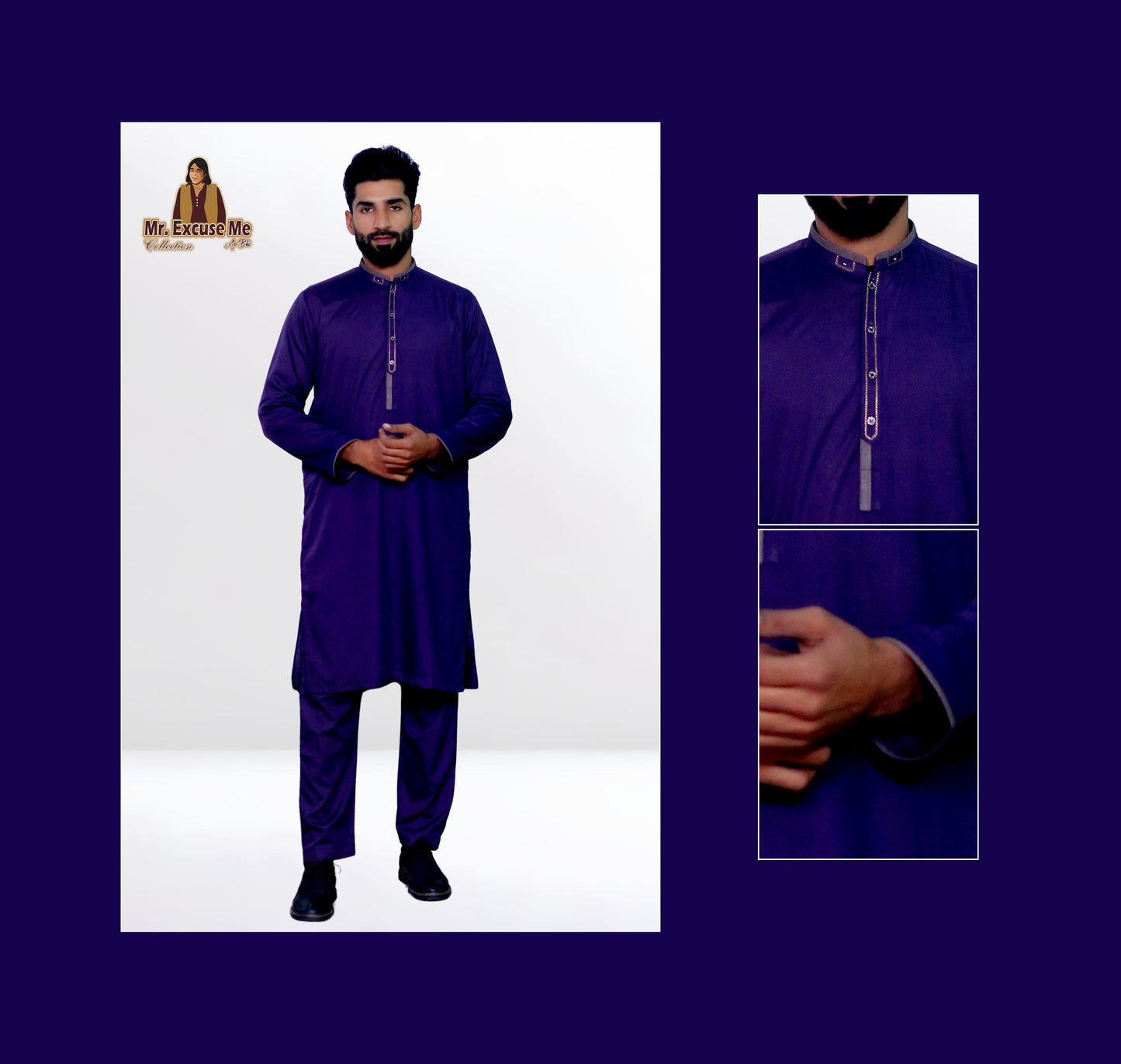 Plum Purple Kurta Pajama