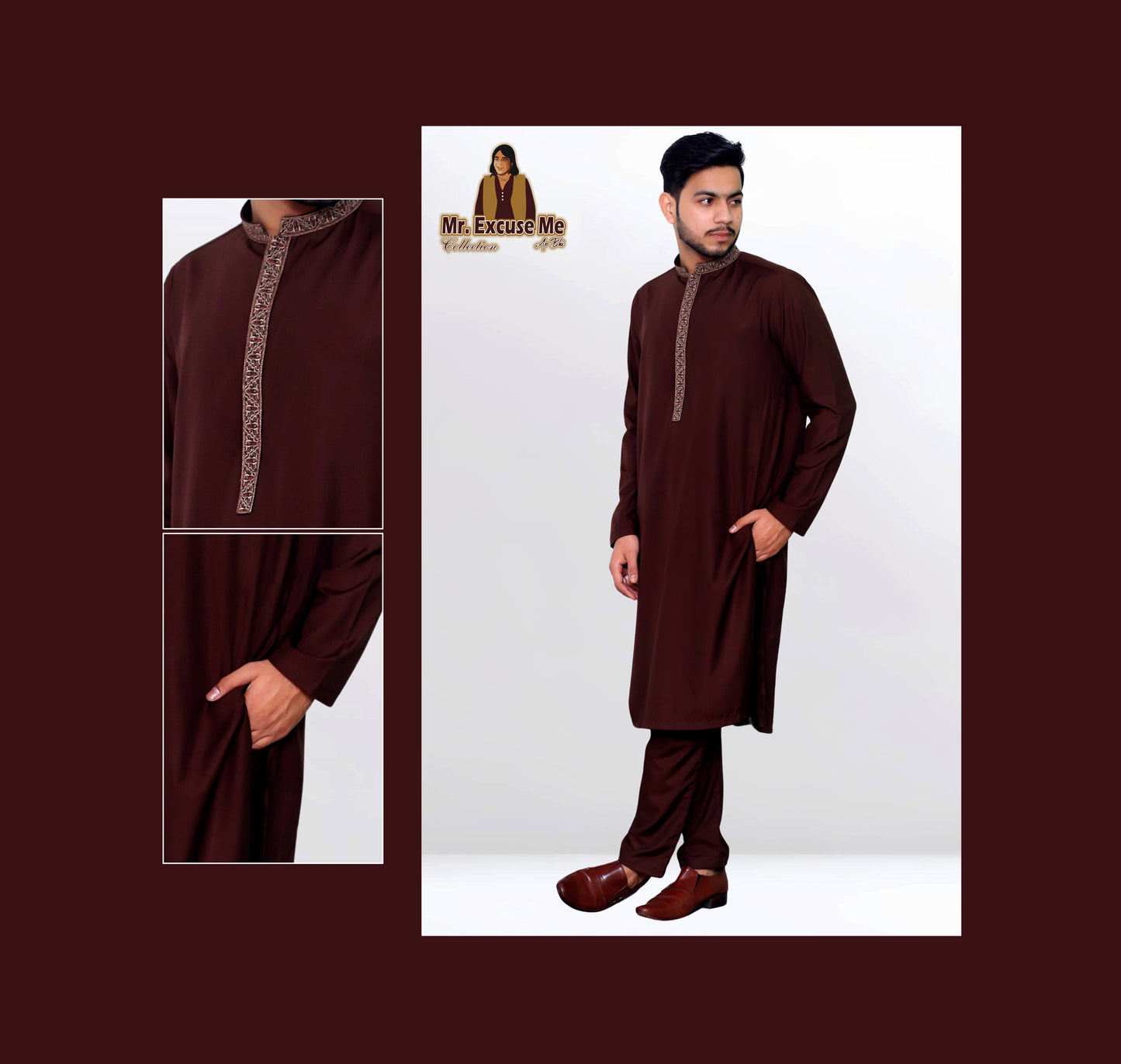 Coffee Brown Kurta Pajama