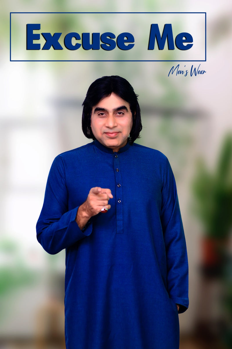 Navy Blue - Wash n Wear Fabric