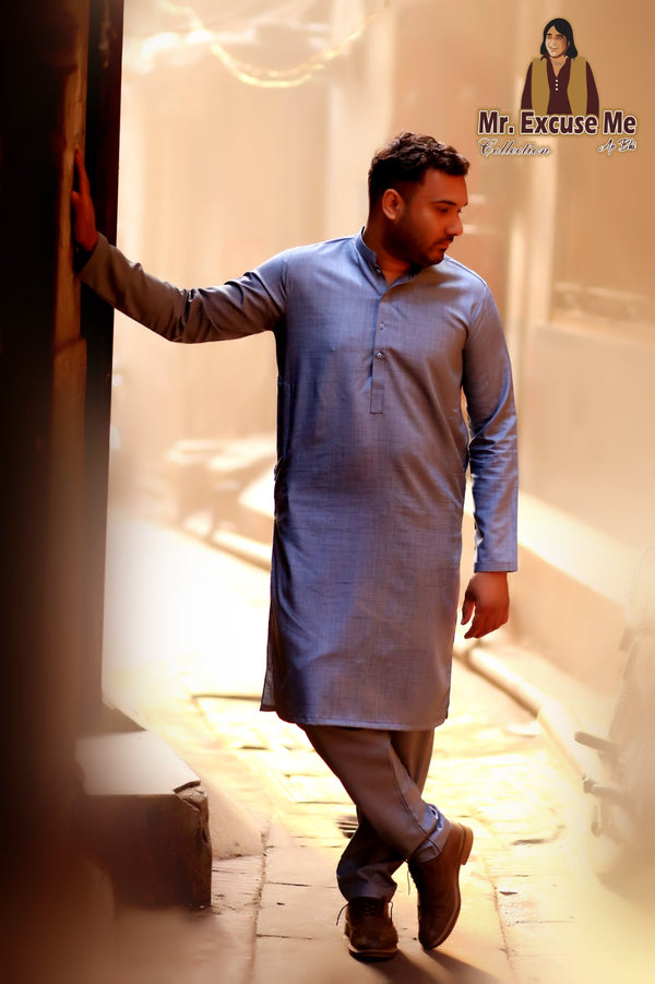 Grey - Wash n Wear Fabric