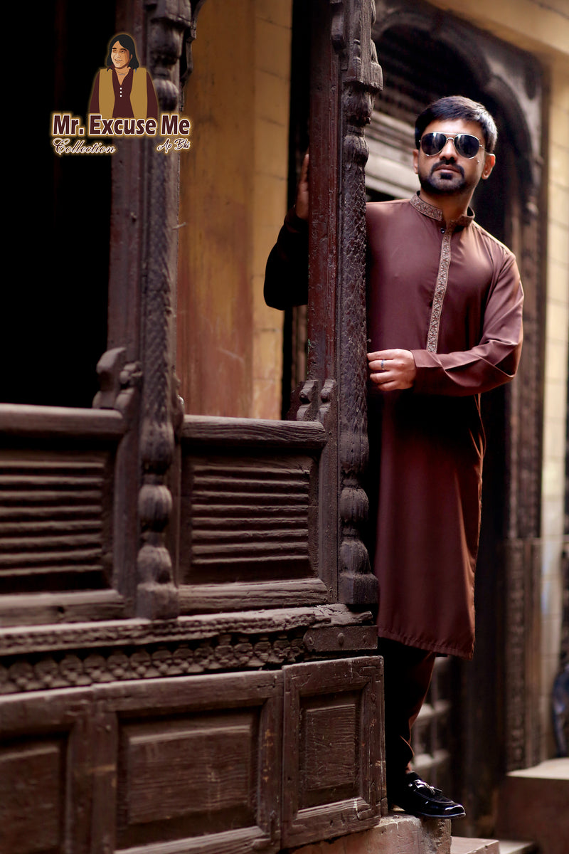 Maroon - Wash n Wear Fabric