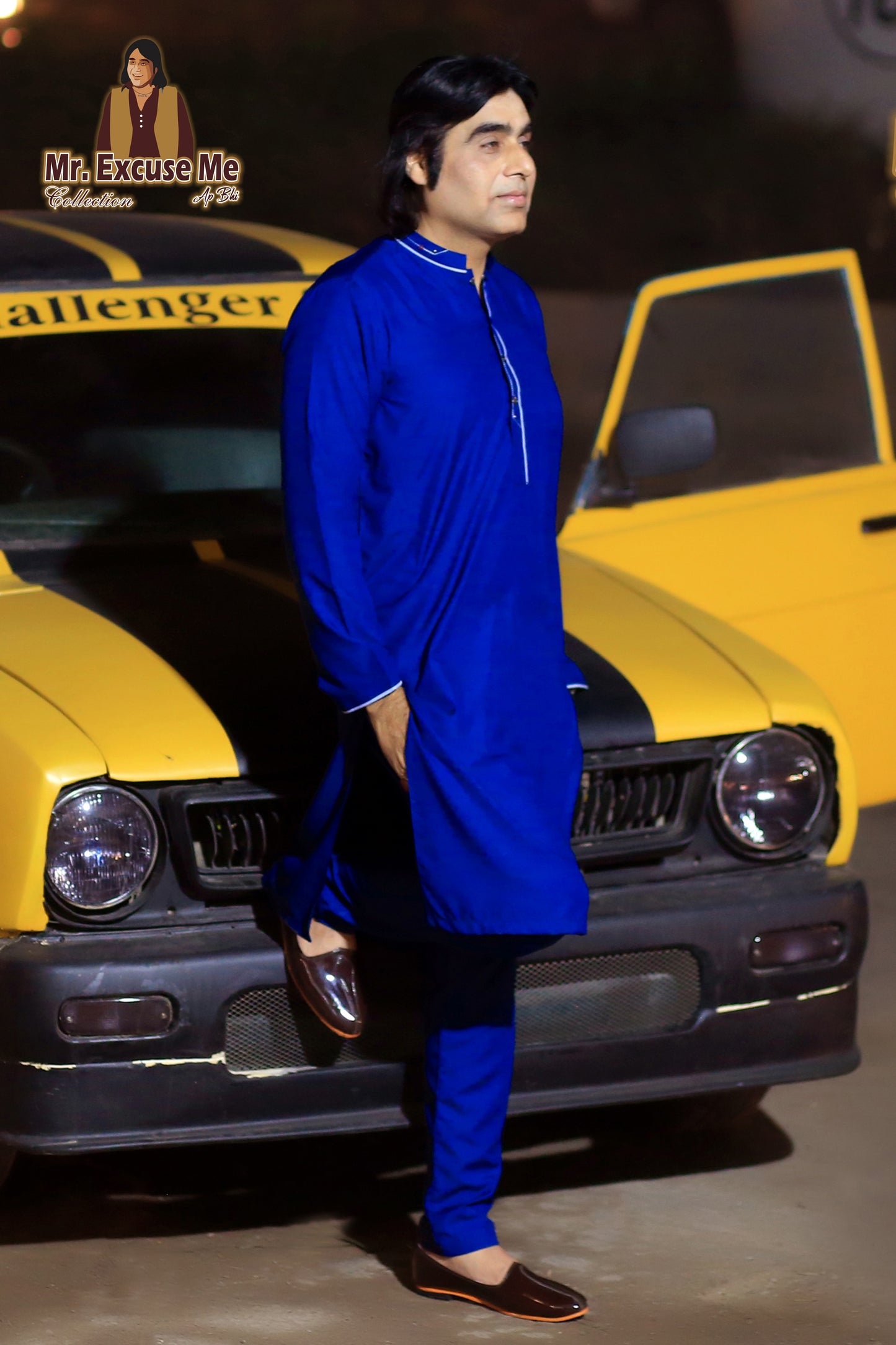 Deep Blue Kurta Pajama