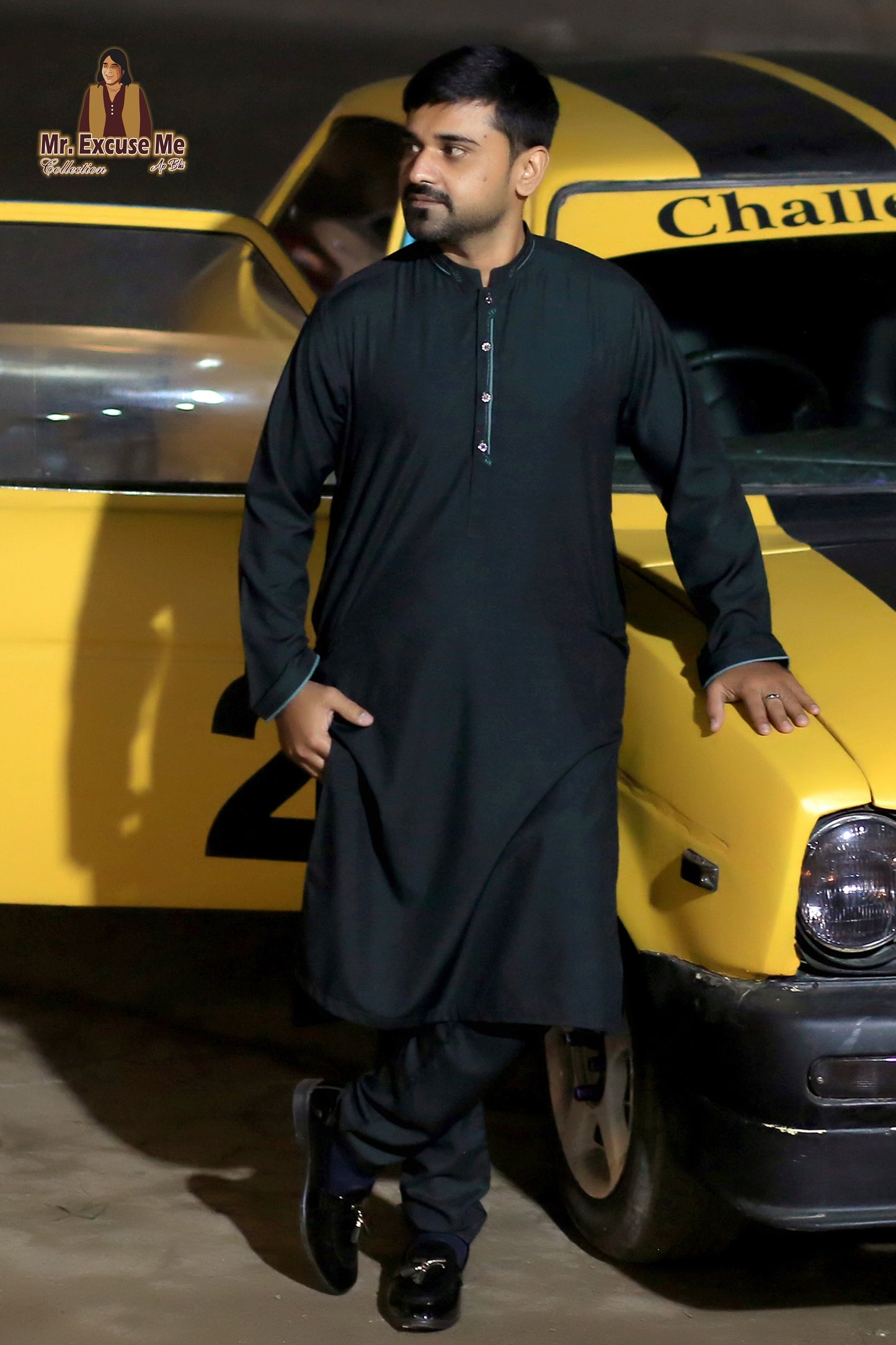 Dark Green Kurta Pajama