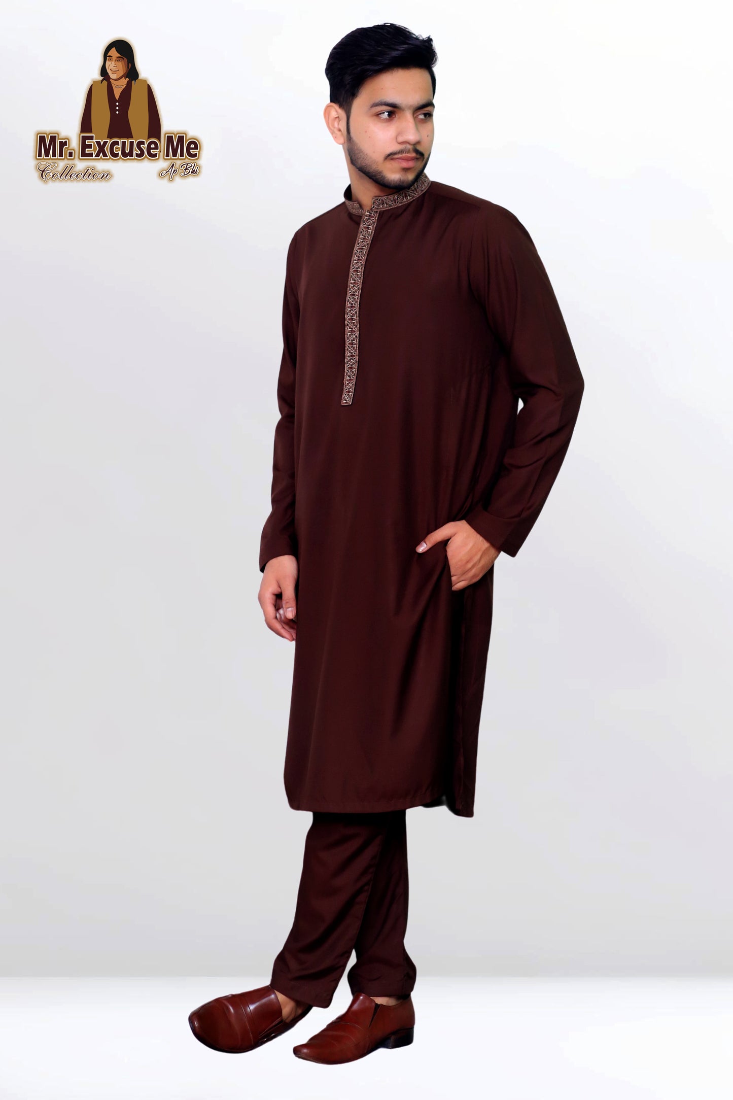 Coffee Brown Kurta Pajama