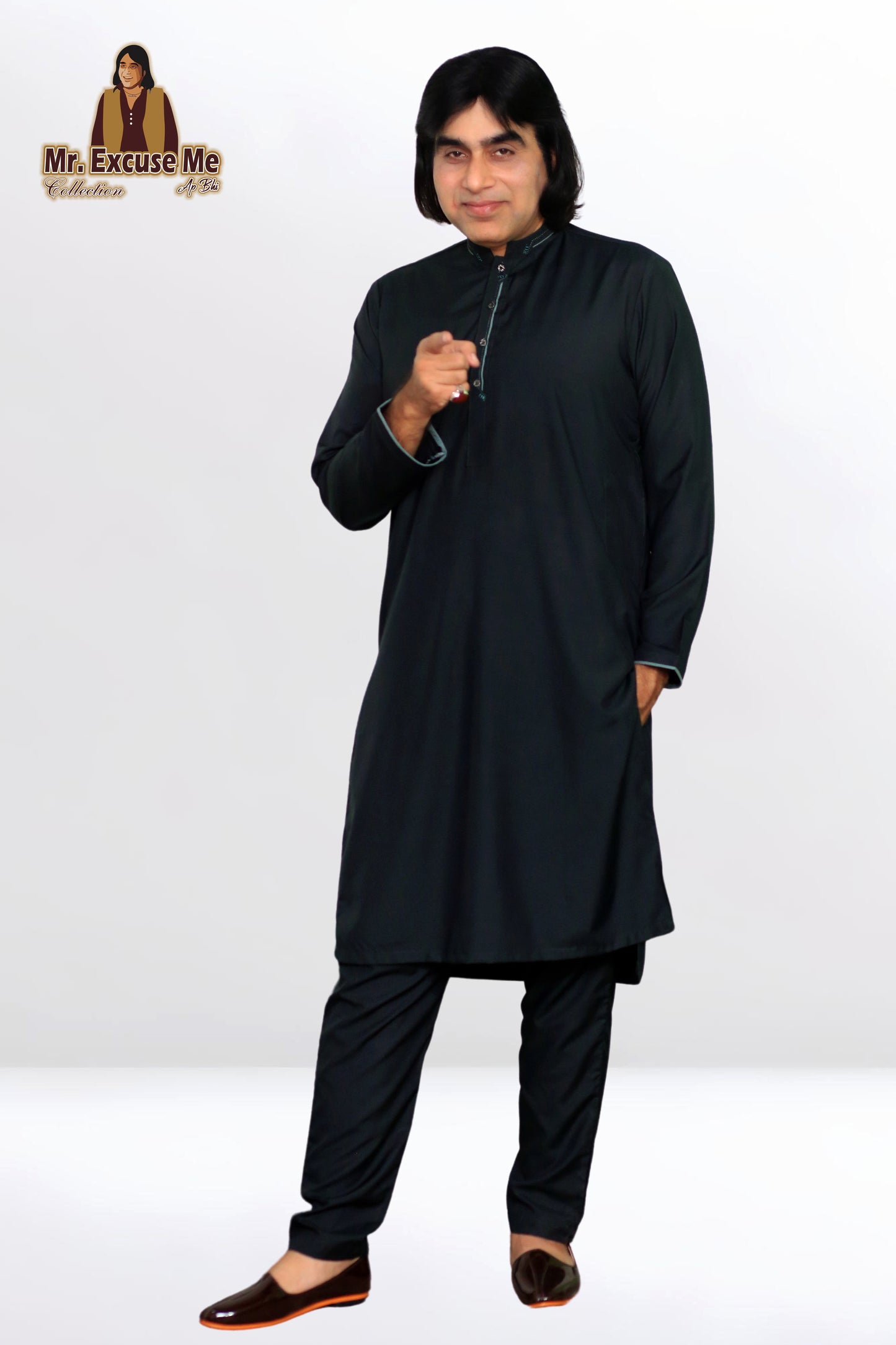 Dark Green Kurta Pajama