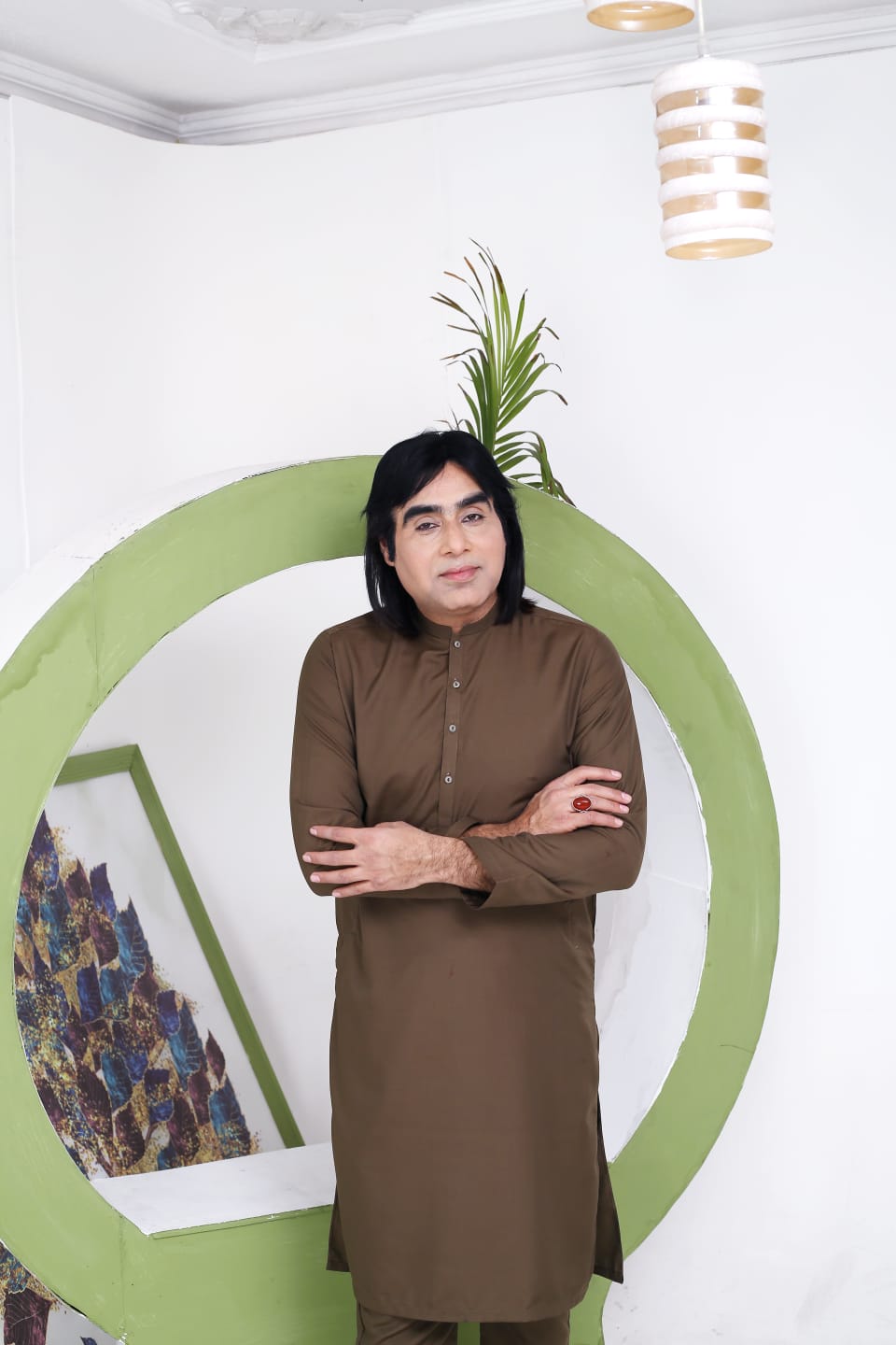 Mehndi Color Kurta Pajama