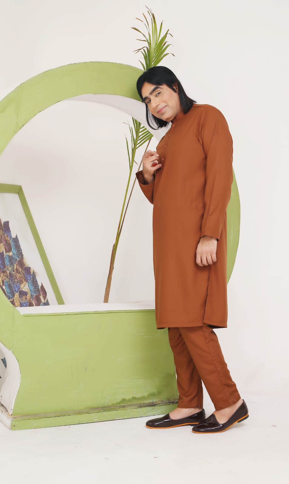 Copper Brown Kurta Pajama